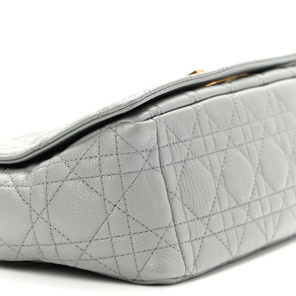 Christian Dior Calfskin Cannage Medium Caro Bag Grey 9 of 10
