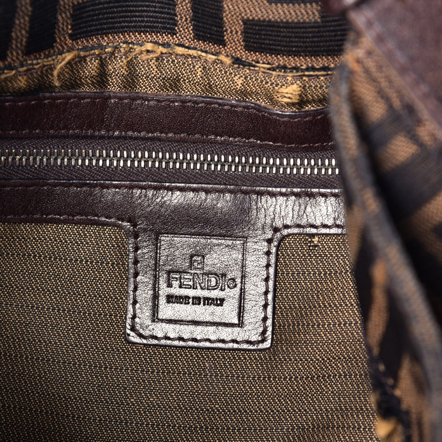 Fendi Zucca Mama Baguette Tobacco 6 of 9