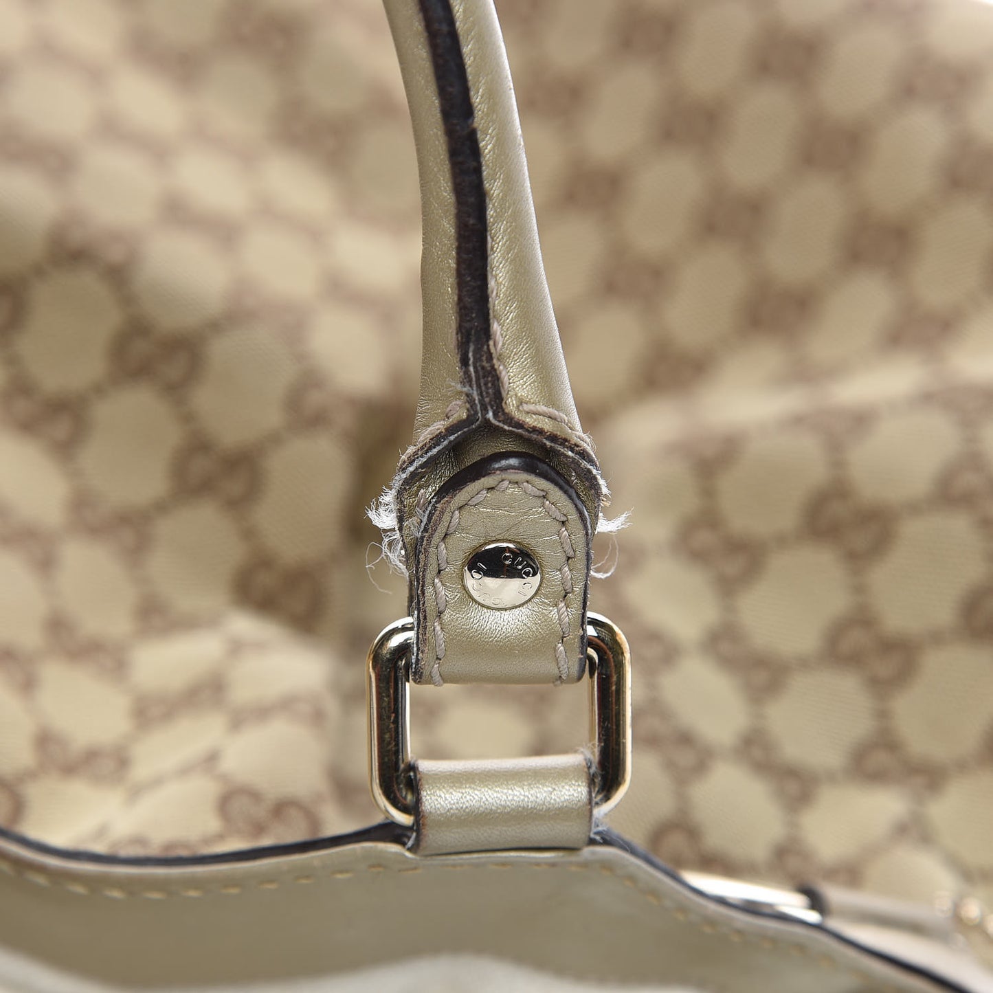 Monogram Large Sukey Tote Champagne