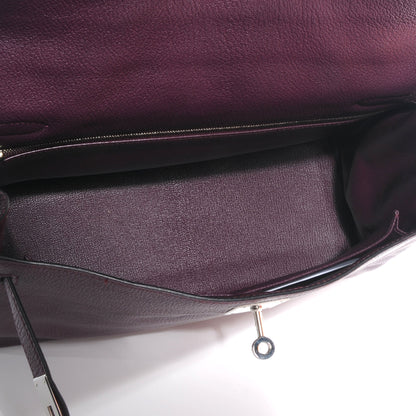 Hermes Chevre Kelly Retourne 32 Raisin 6 of 10
