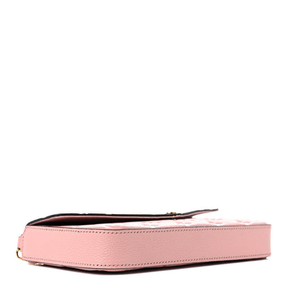 Louis Vuitton Empreinte Pochette Felicie Chain Wallet Rose Poudre 5 of 9