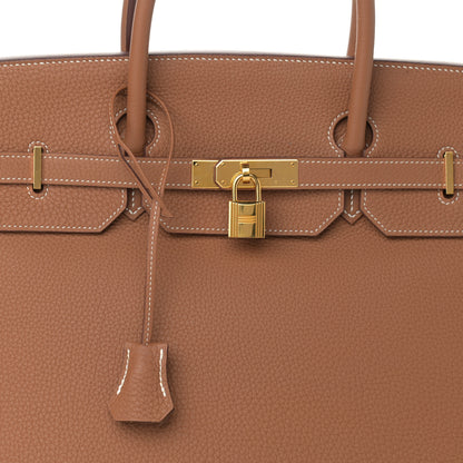 Hermes Togo Birkin 40 Gold 8 of 16