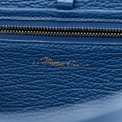 3.1 Phillip Lim Textured Calfskin Medium Pashli Satchel Cobalt 6 of 12