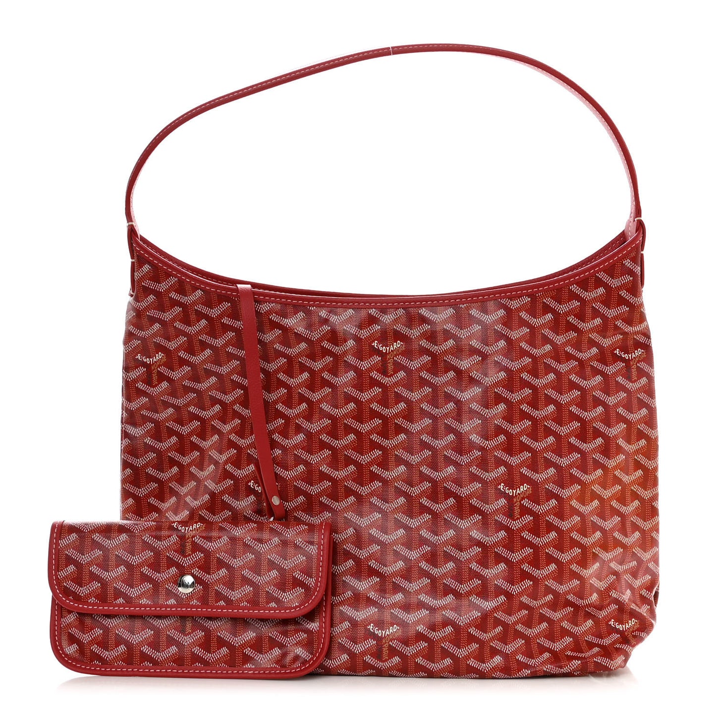 Goyardine Boheme Hobo Red