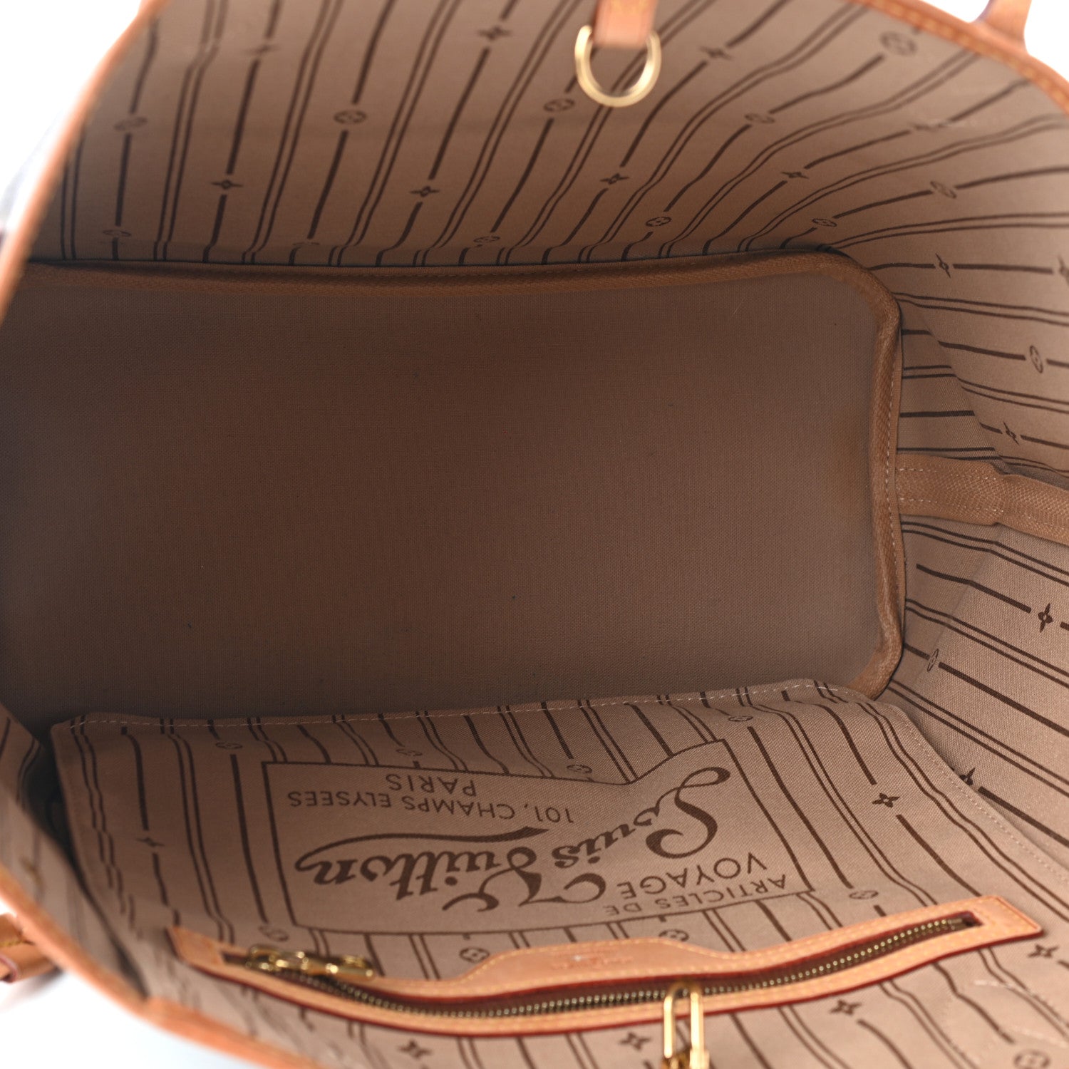 Louis Vuitton Monogram Neverfull MM 5 of 8