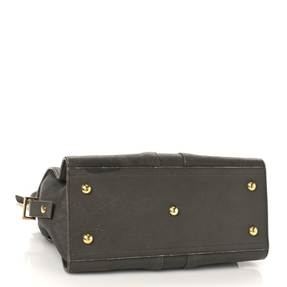 Saint Laurent Sheepskin Small Cabas Chyc Earth 4 of 12