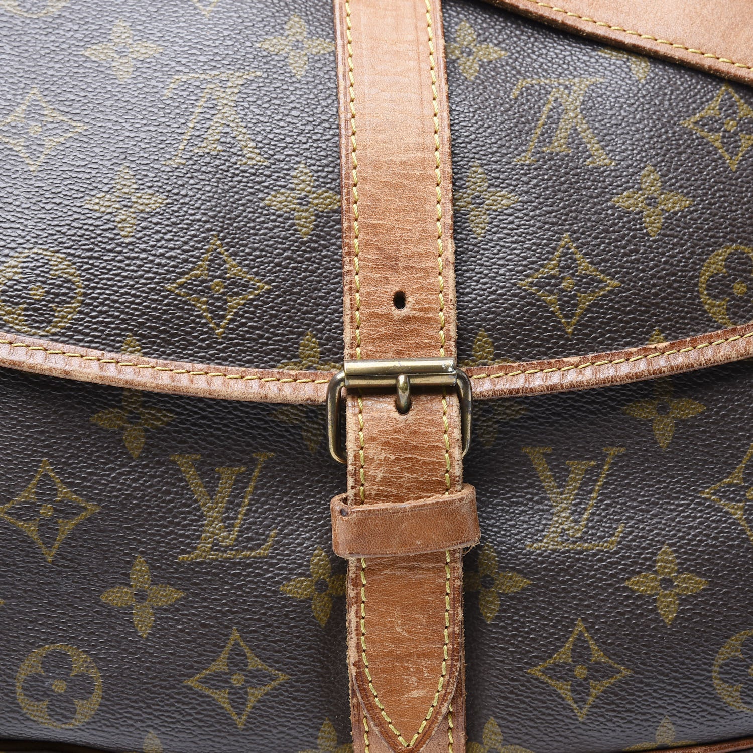 Louis Vuitton Monogram Saumur 35 10 of 11