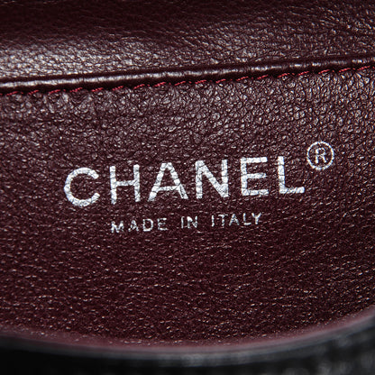 Chanel Lambskin Quilted Clutch With Chain Flap Black 7 of 8