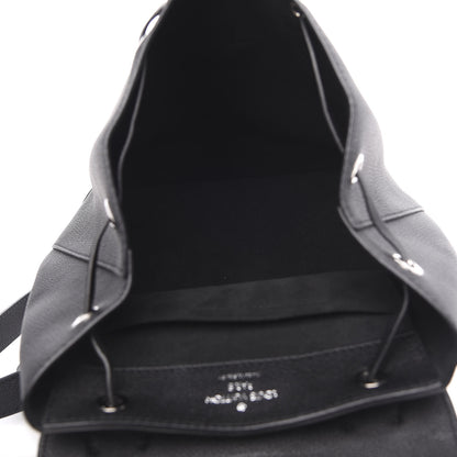 Louis Vuitton Calfskin Lockme Backpack Black 4 of 10