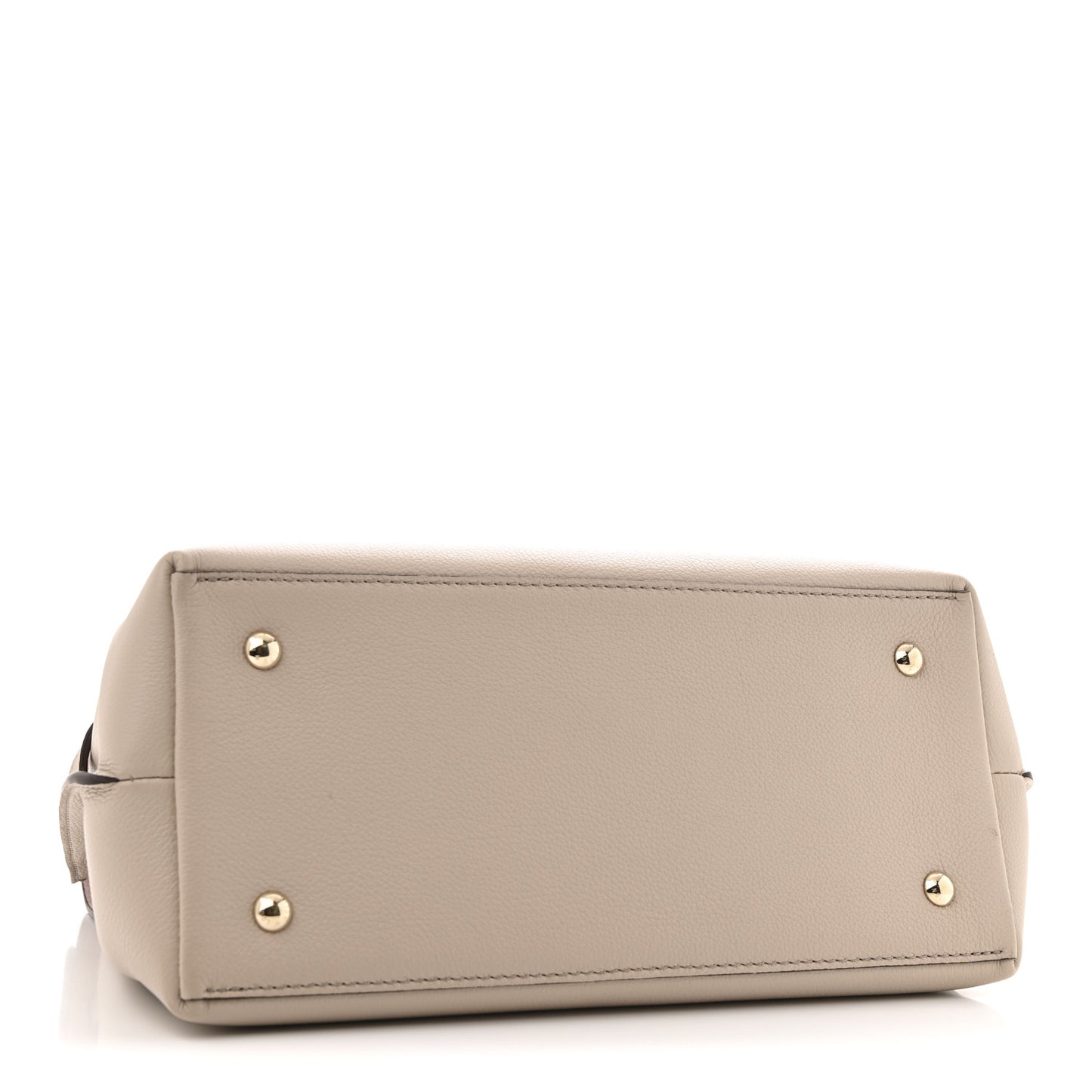 Soft Calfskin Lockme Ever MM Greige
