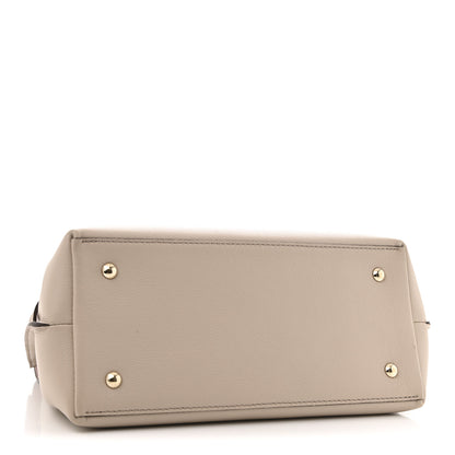 Louis Vuitton Soft Calfskin Lockme Ever MM Greige 4 of 12