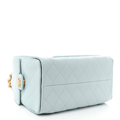 Chanel Caviar Quilted Small Chanel 25 Handbag Light Blue 4 of 11