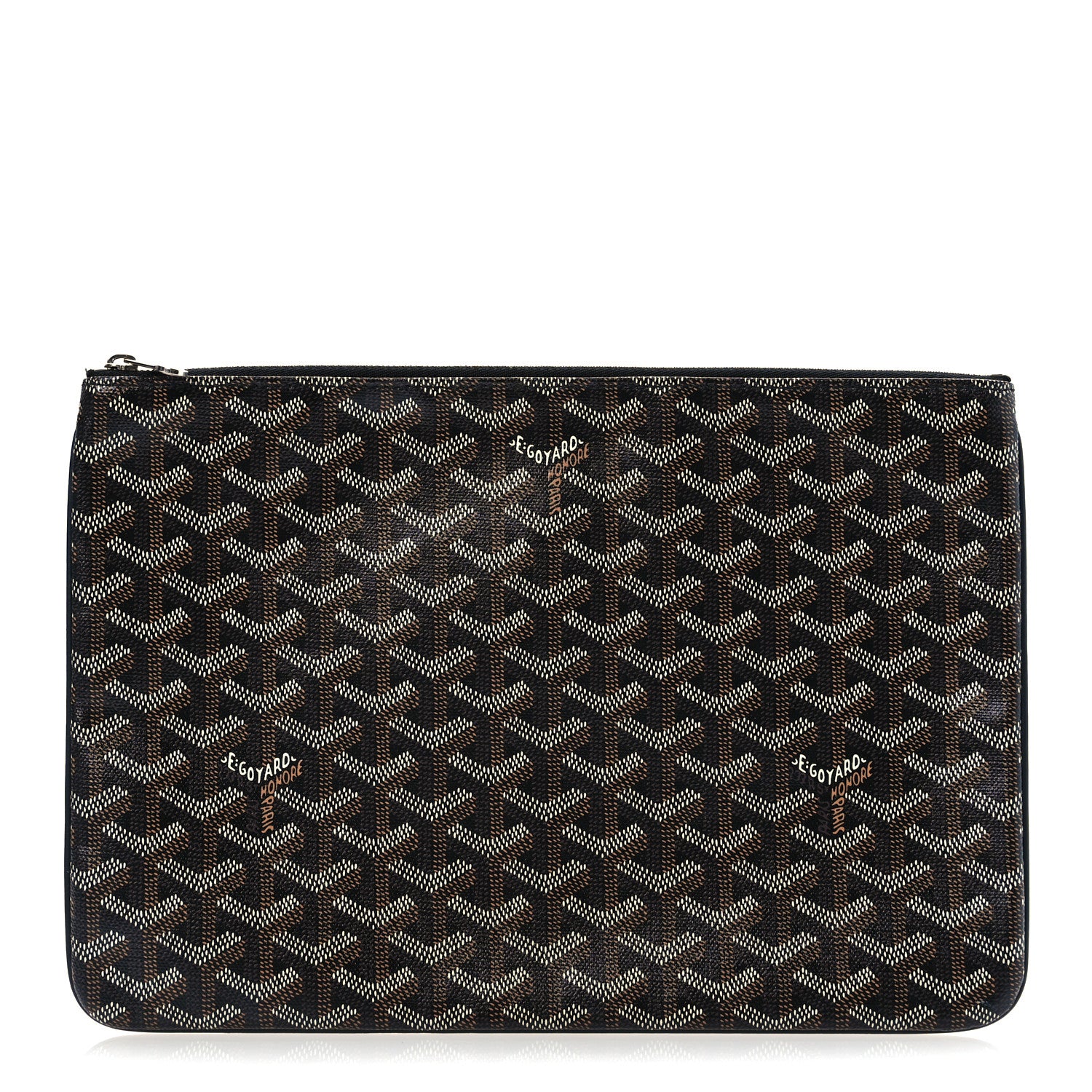 Goyard Goyardine Senat Pochette MM Black 1 of 9