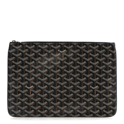 Goyard Goyardine Senat Pochette MM Black 1 of 9