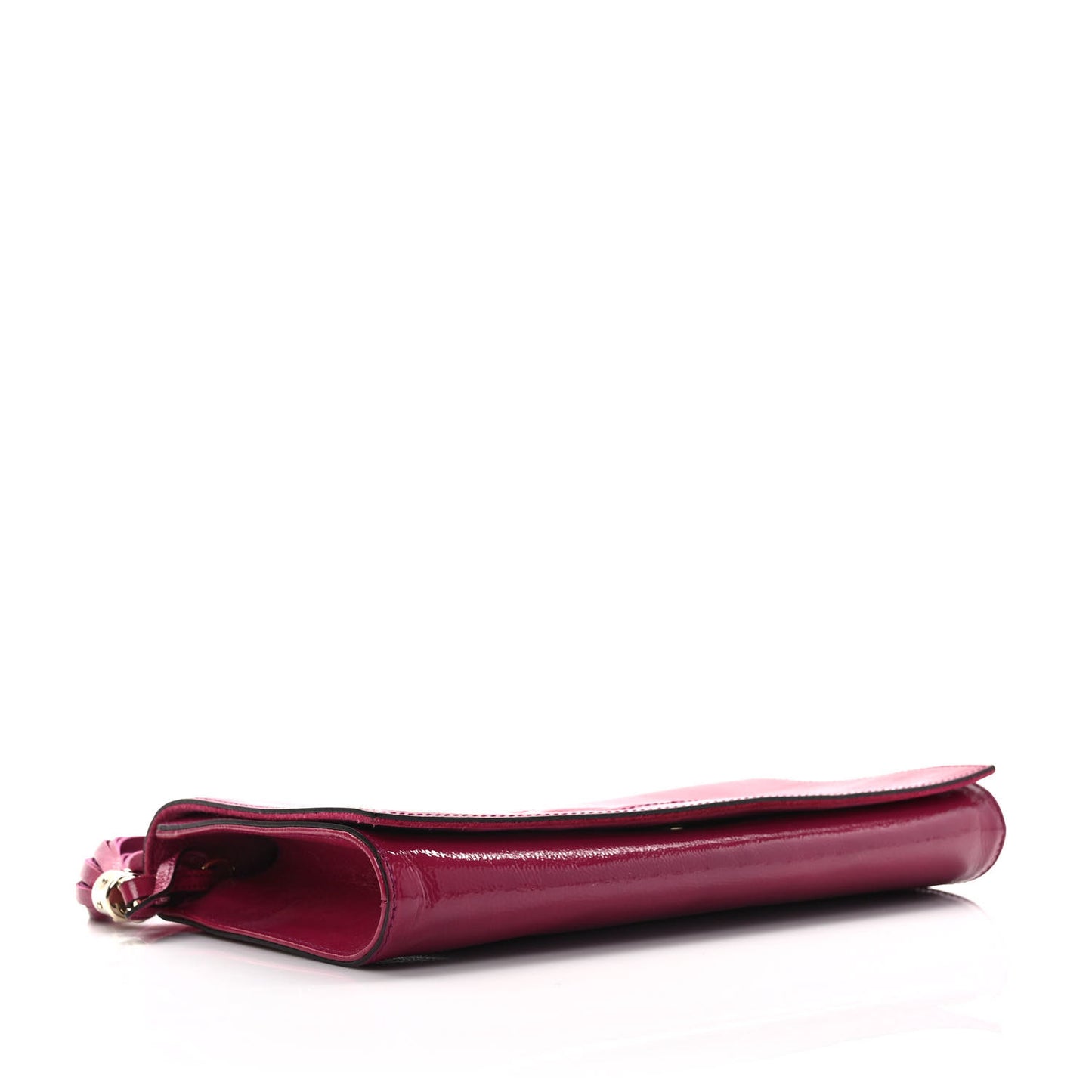 Soft Patent Medium Soho Clutch Bright Bougainvillea