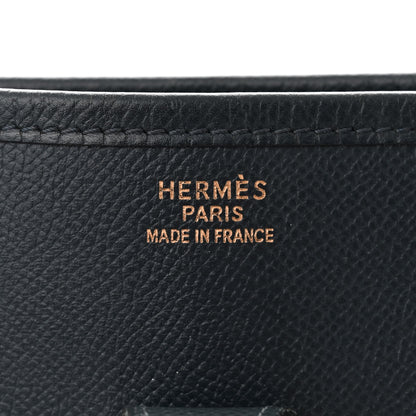 Hermes Courchevel Evelyne PM Bleu Indigo 6 of 10