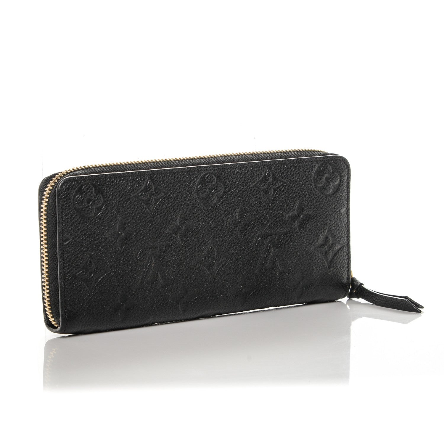 Louis Vuitton Empreinte Clemence Wallet Black 3 of 7