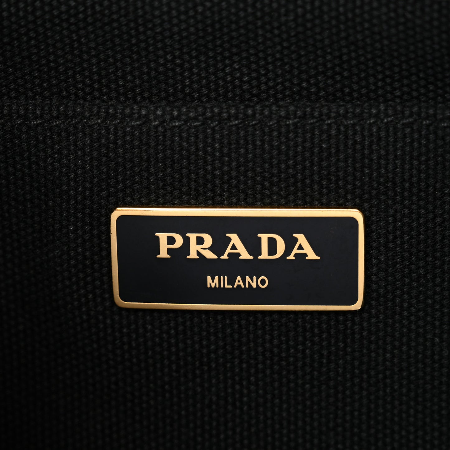 Canapa Logo Tote Black