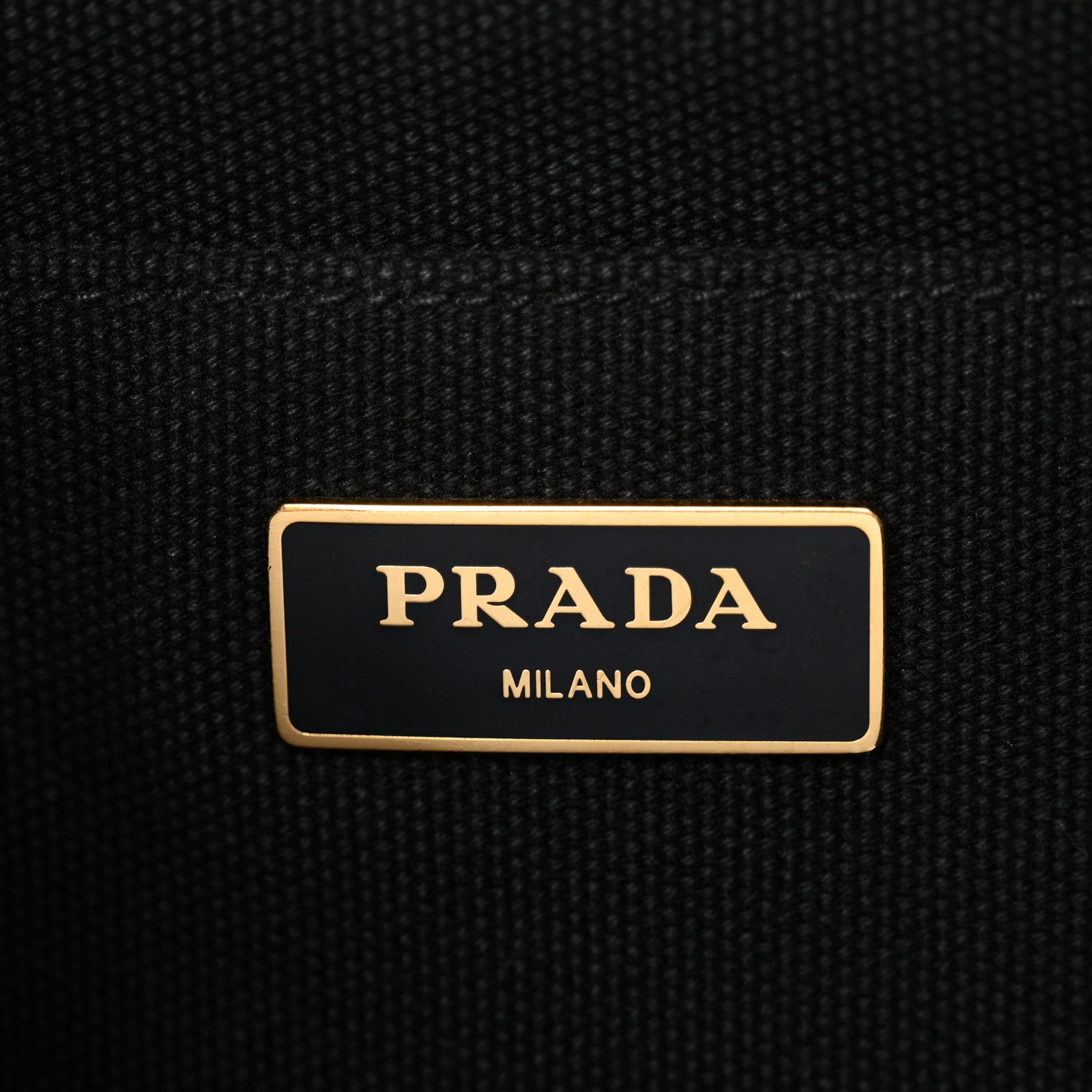 Prada Canapa Logo Tote Black 6 of 11