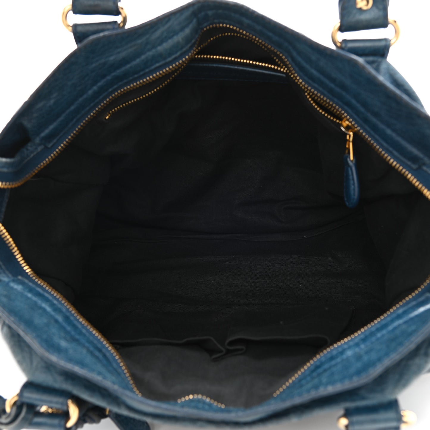 Agneau Giant 12 Gold Hardware City Bleu Mineral