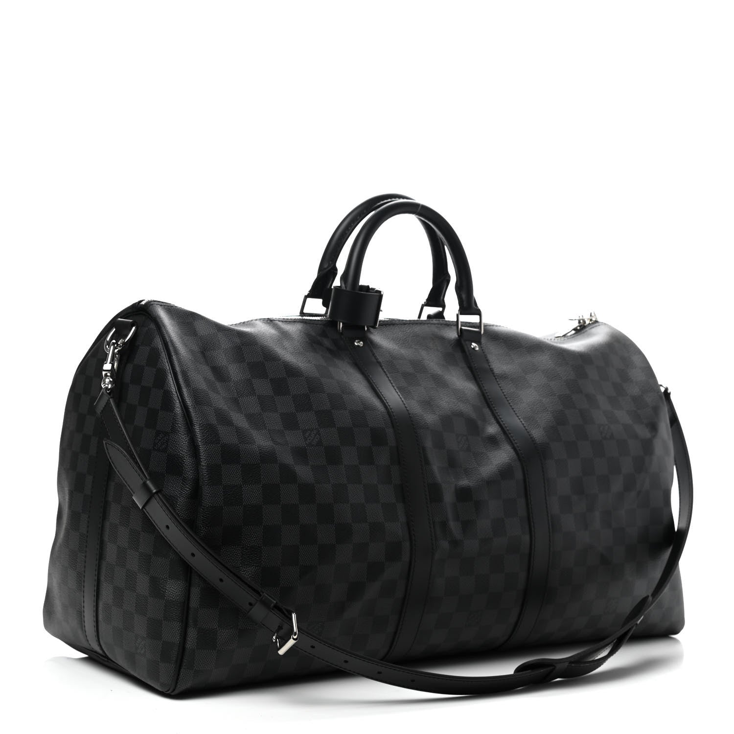 Louis Vuitton Damier Graphite Keepall Bandouliere 55 3 of 10