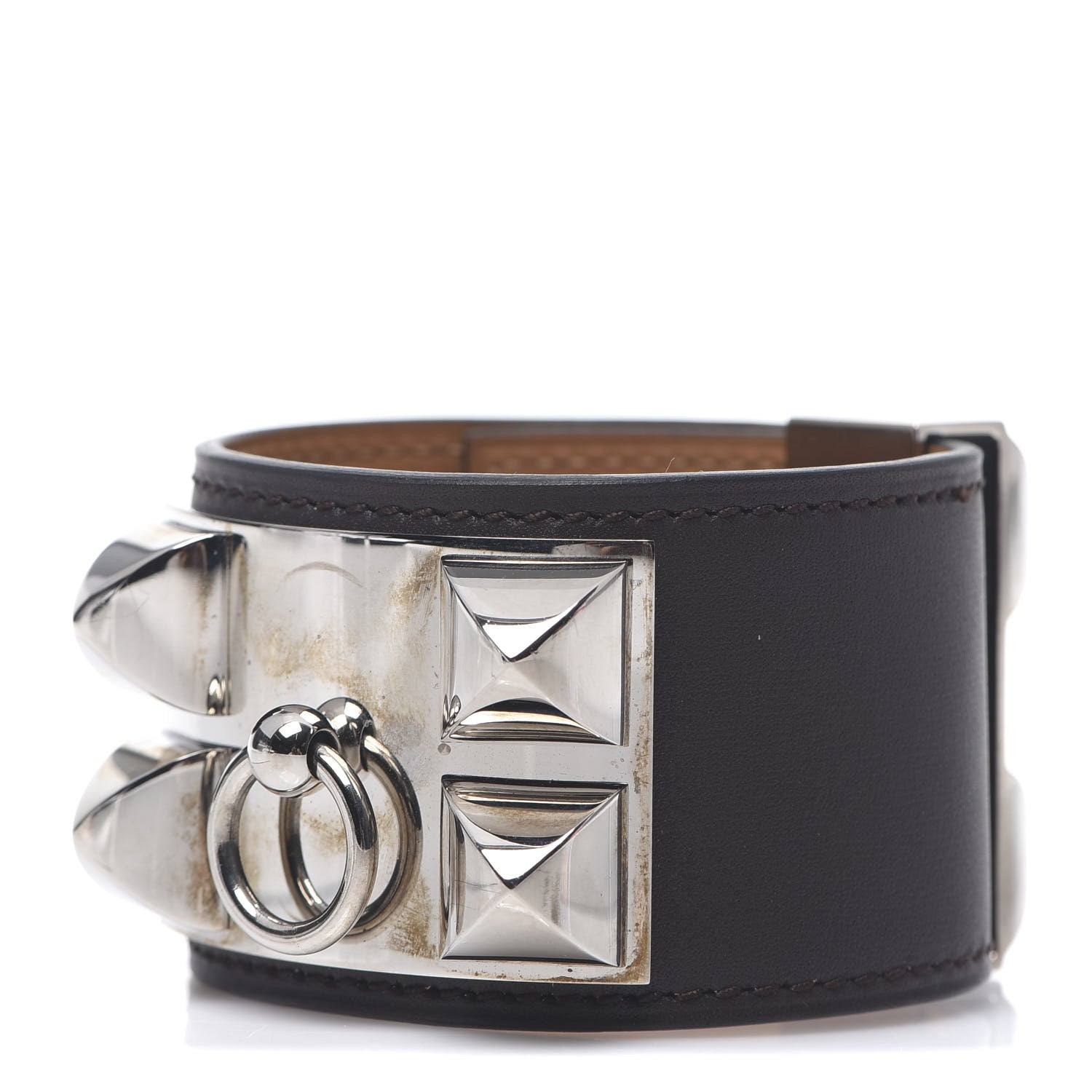 Hermes Swift Collier de Chien CDC Bracelet XS Chocolate 1 of 3
