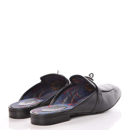 Hermes Calfskin Oz Mules 41 Black 4 of 16