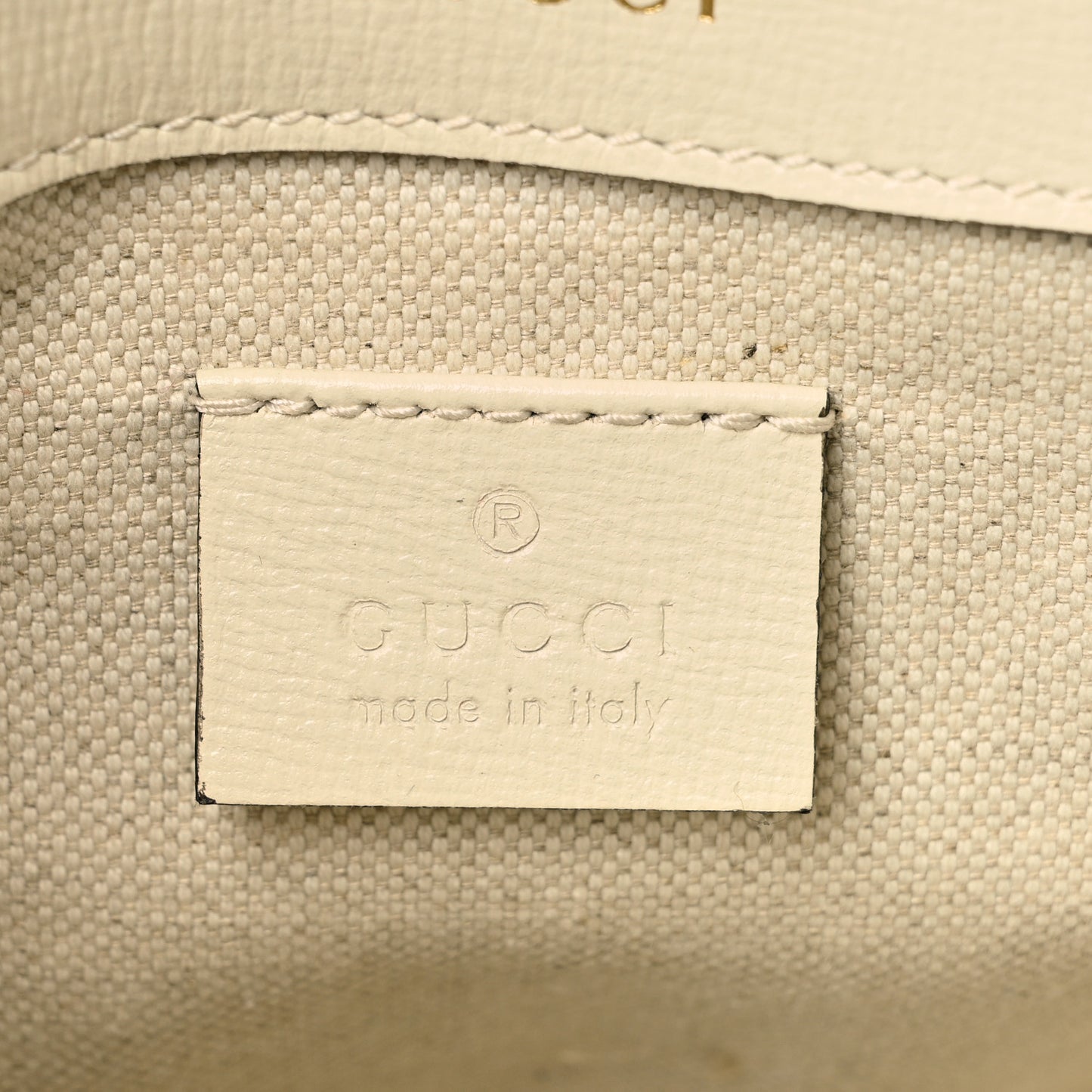 Azalea Calfskin Web Mini Horsebit 1955 Shoulder Bag Mystic White