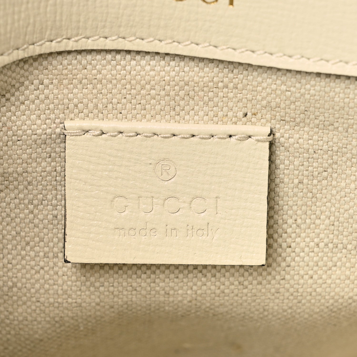 Gucci Azalea Calfskin Web Mini Horsebit 1955 Shoulder Bag Mystic White 6 of 10