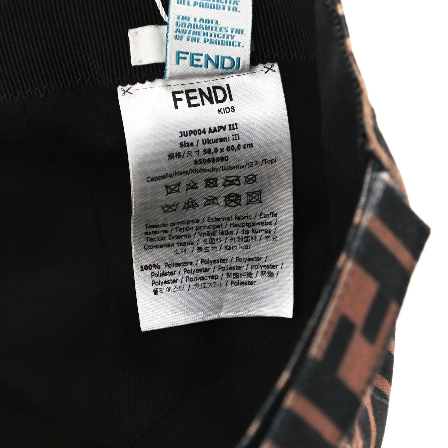 Canvas FF Kids Cap Hat III Tobacco