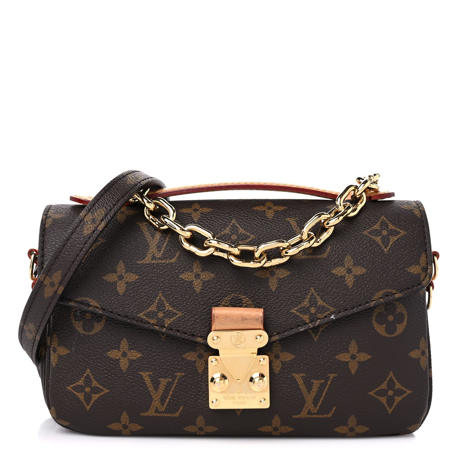 Louis Vuitton Monogram Pochette Metis East West 1 of 11