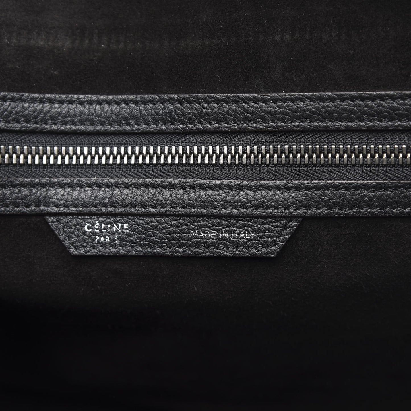 Smooth Calfskin Mini Luggage Black