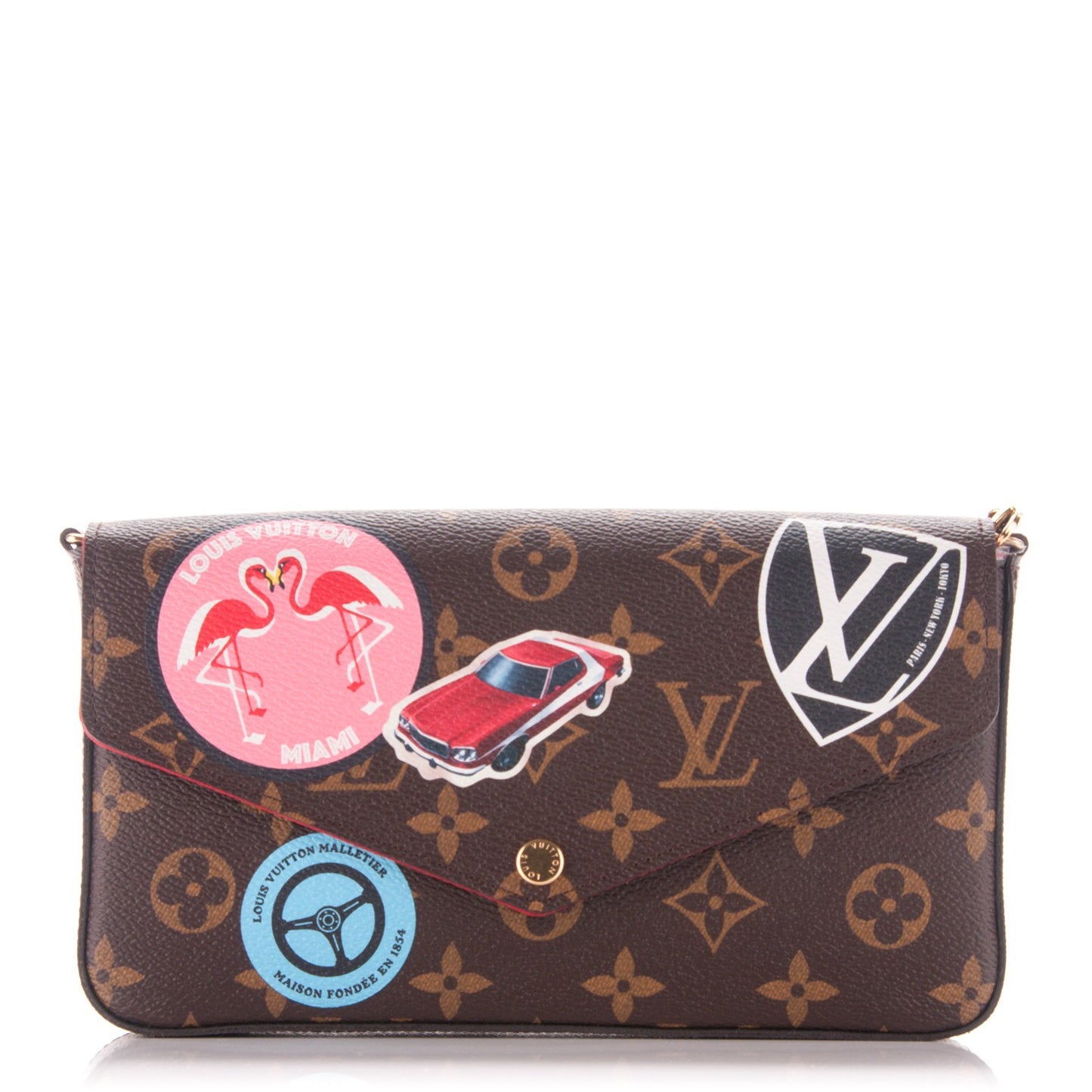 Monogram World Tour Pochette Felicie