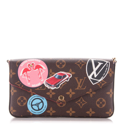 Louis Vuitton Monogram World Tour Pochette Felicie 1 of 6