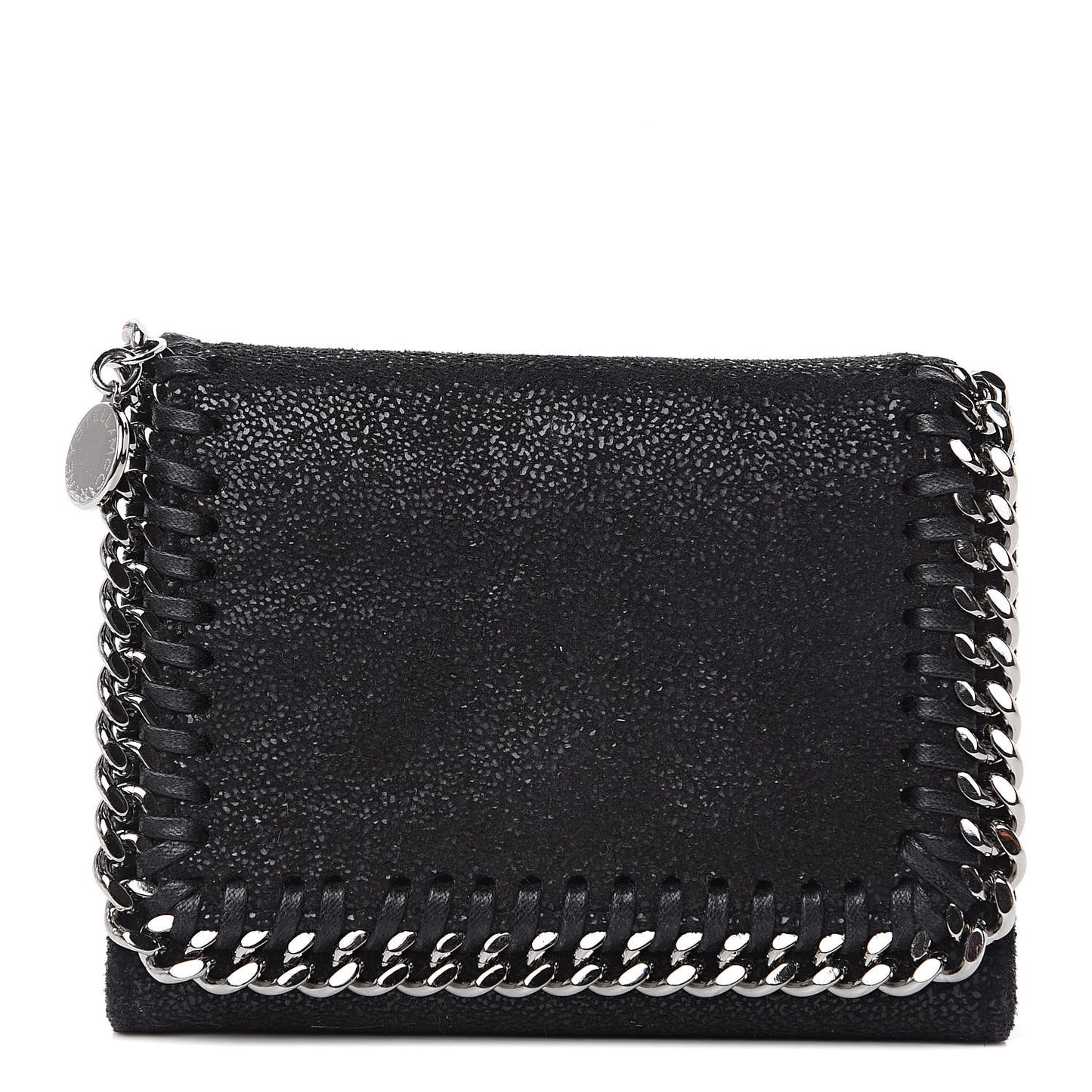 Shaggy Deer Falabella Small Wallet Black