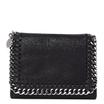 Stella McCartney Shaggy Deer Falabella Small Wallet Black 1 of 6