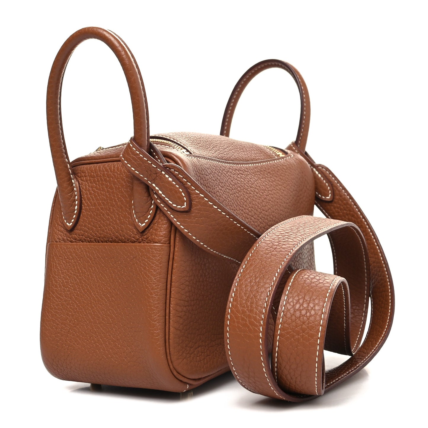 Taurillon Clemence Mini Lindy 20 Gold