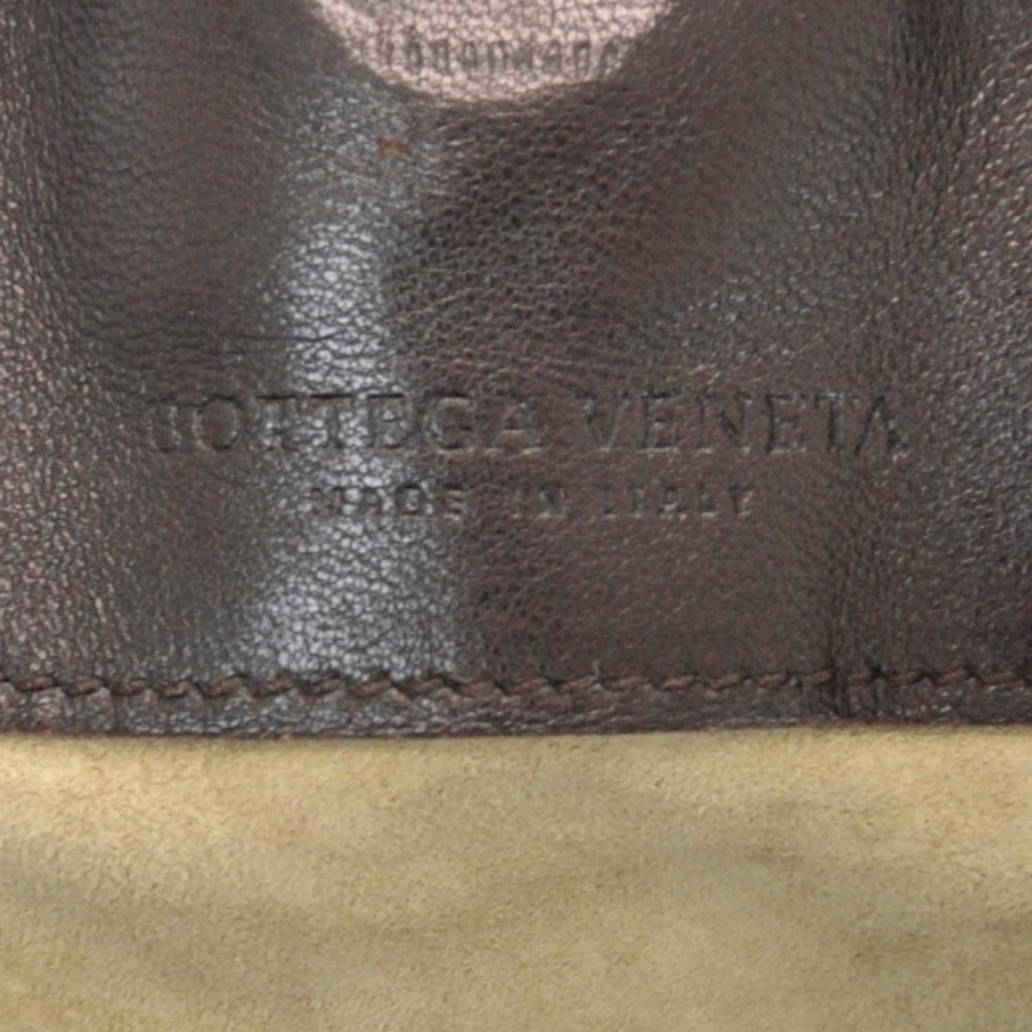 Bottega Veneta Nappa Intrecciato Shoulder Bag Ebano 7 of 8