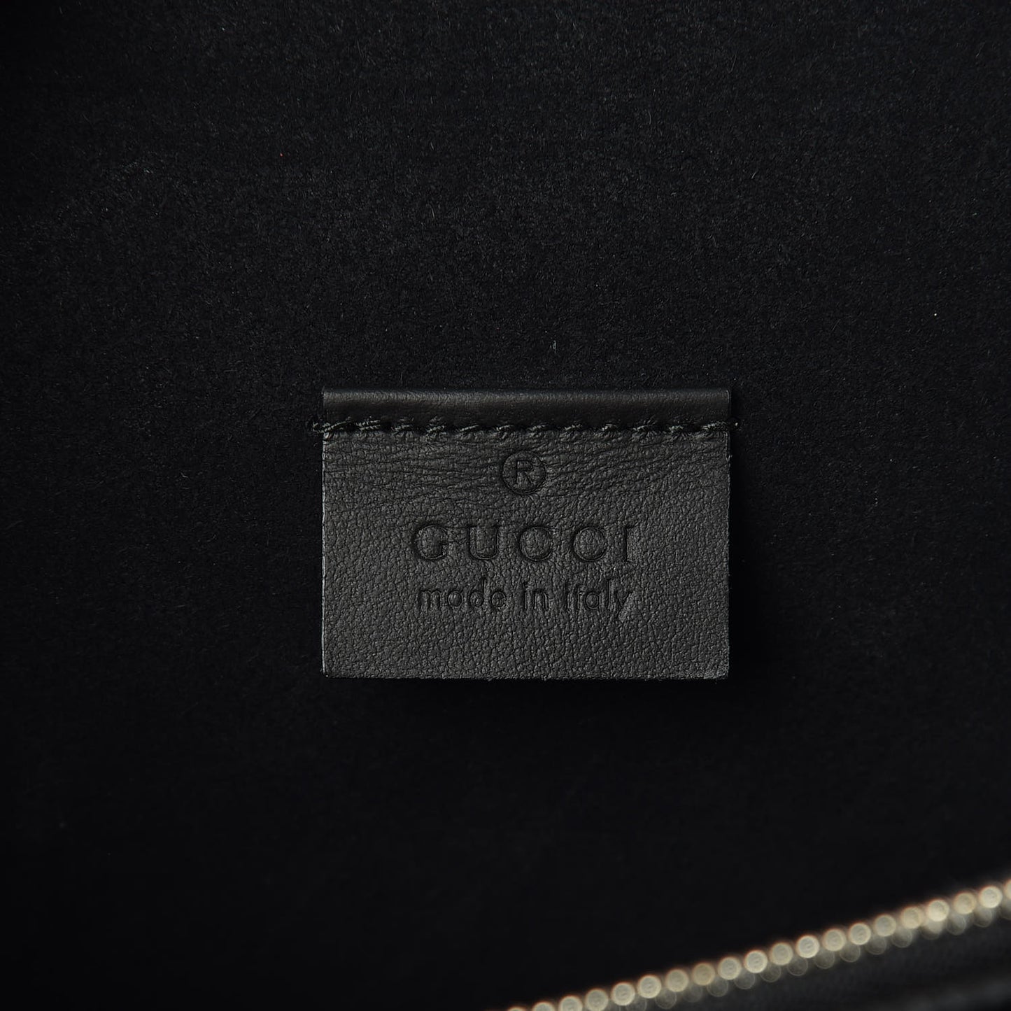 GG Supreme Monogram Medium Dionysus Shoulder Bag Black