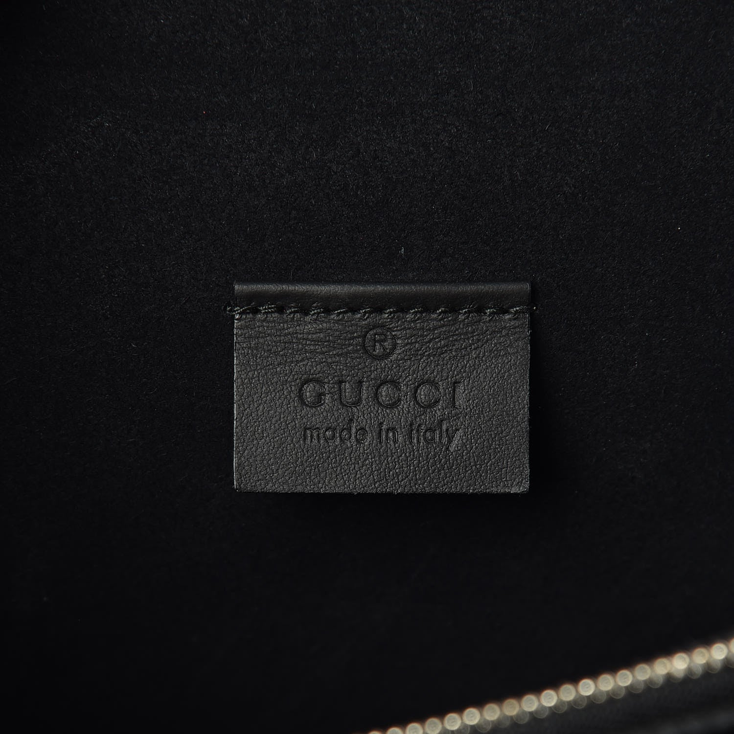 Gucci GG Supreme Monogram Medium Dionysus Shoulder Bag Black 6 of 11