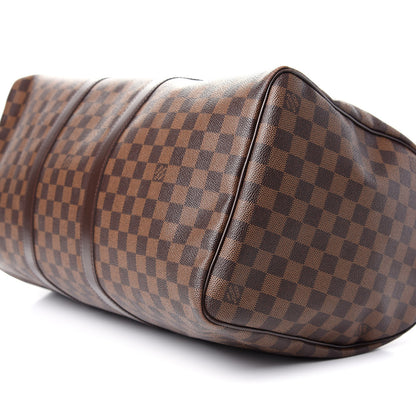 Louis Vuitton Damier Ebene Keepall 50 6 of 7