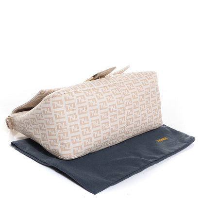 Fendi Zucchino Spalmati Forever Mama Baguette Crema Ecru 4 of 10