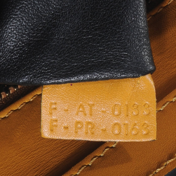 Smooth Calfskin Micro Luggage Amber