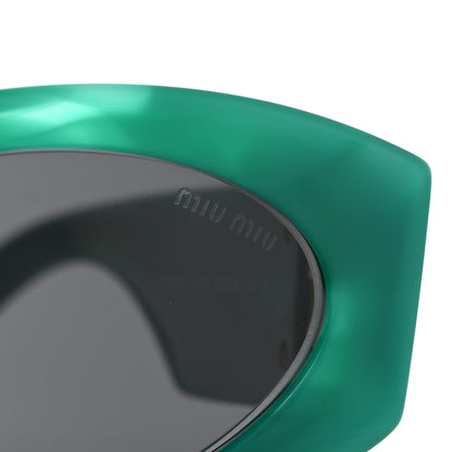 Miu Miu Acetate Sunglasses SMU11W Green 7 of 7