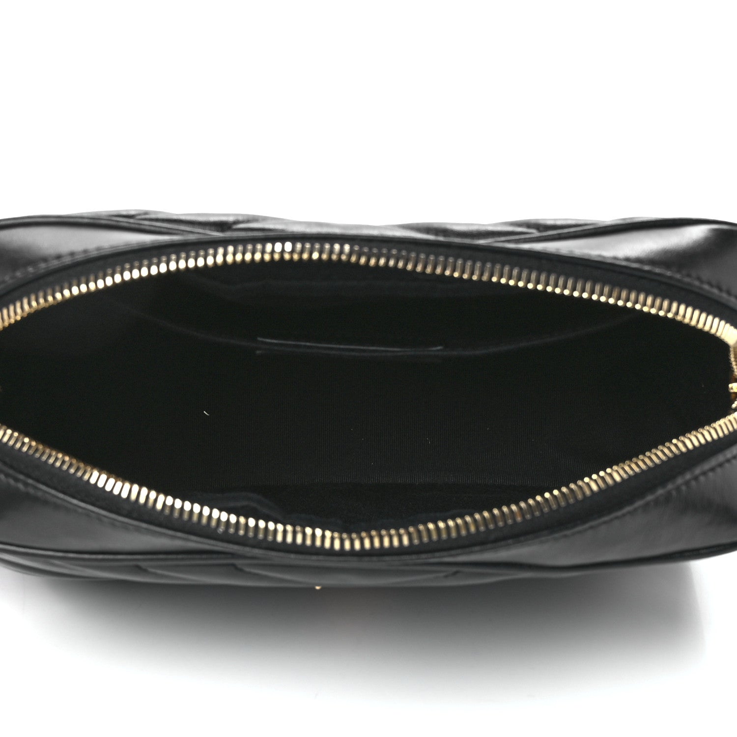 Saint Laurent Calfskin Matelasse Monogram Lou Camera Bag Black 6 of 13