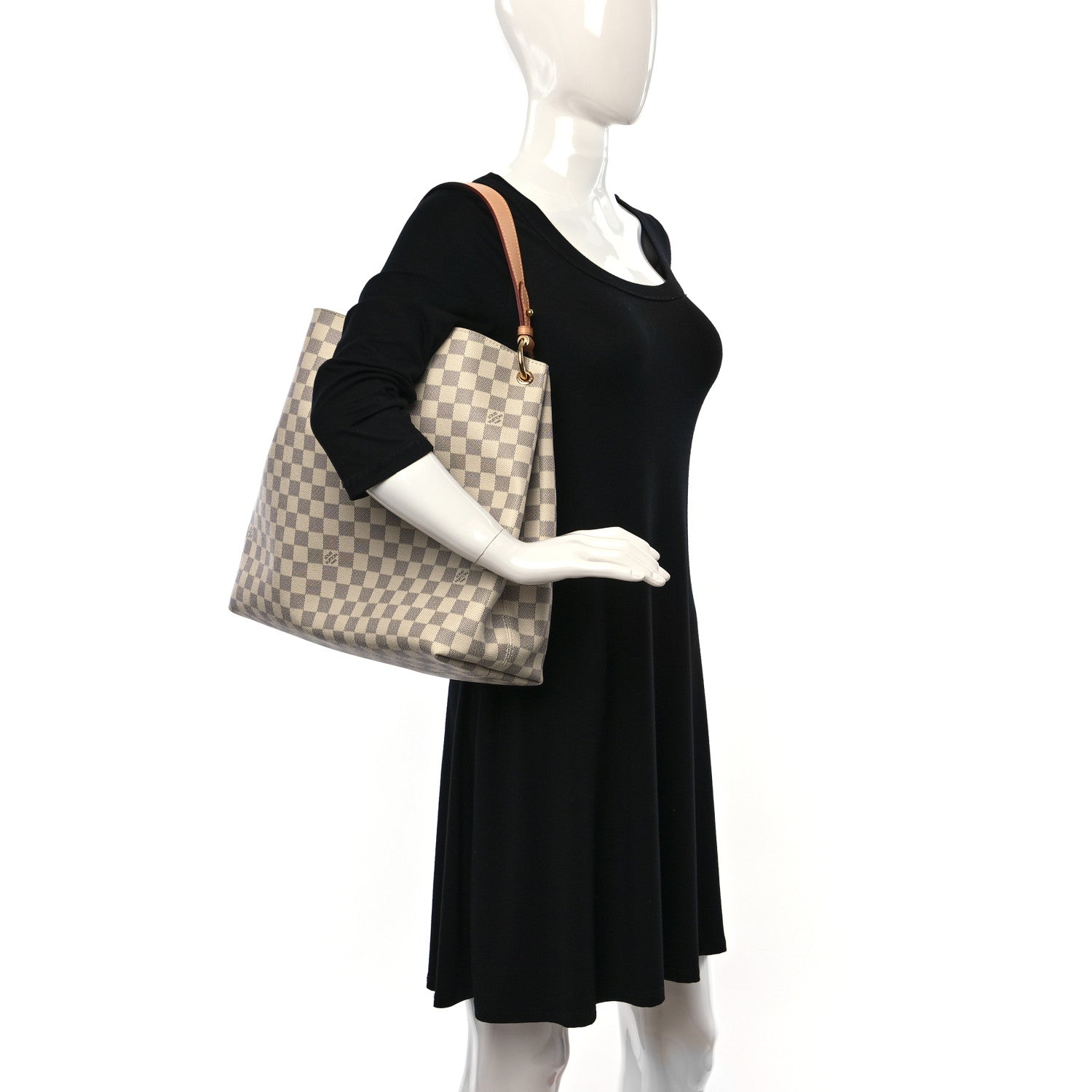 Louis Vuitton Damier Azur Artsy MM 2 of 8