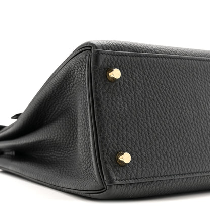 Hermes Togo Kelly Retourne 28 Black 9 of 15