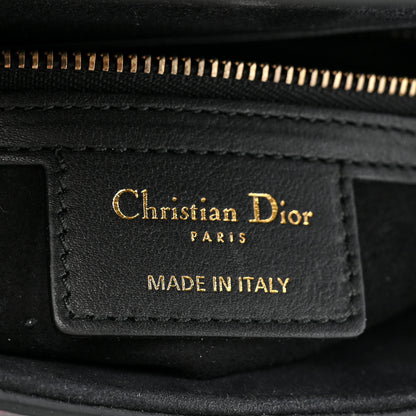 Christian Dior Canvas Embroidered Kaleidiorscopic Saddle Bag Blue Multicolor 6 of 12