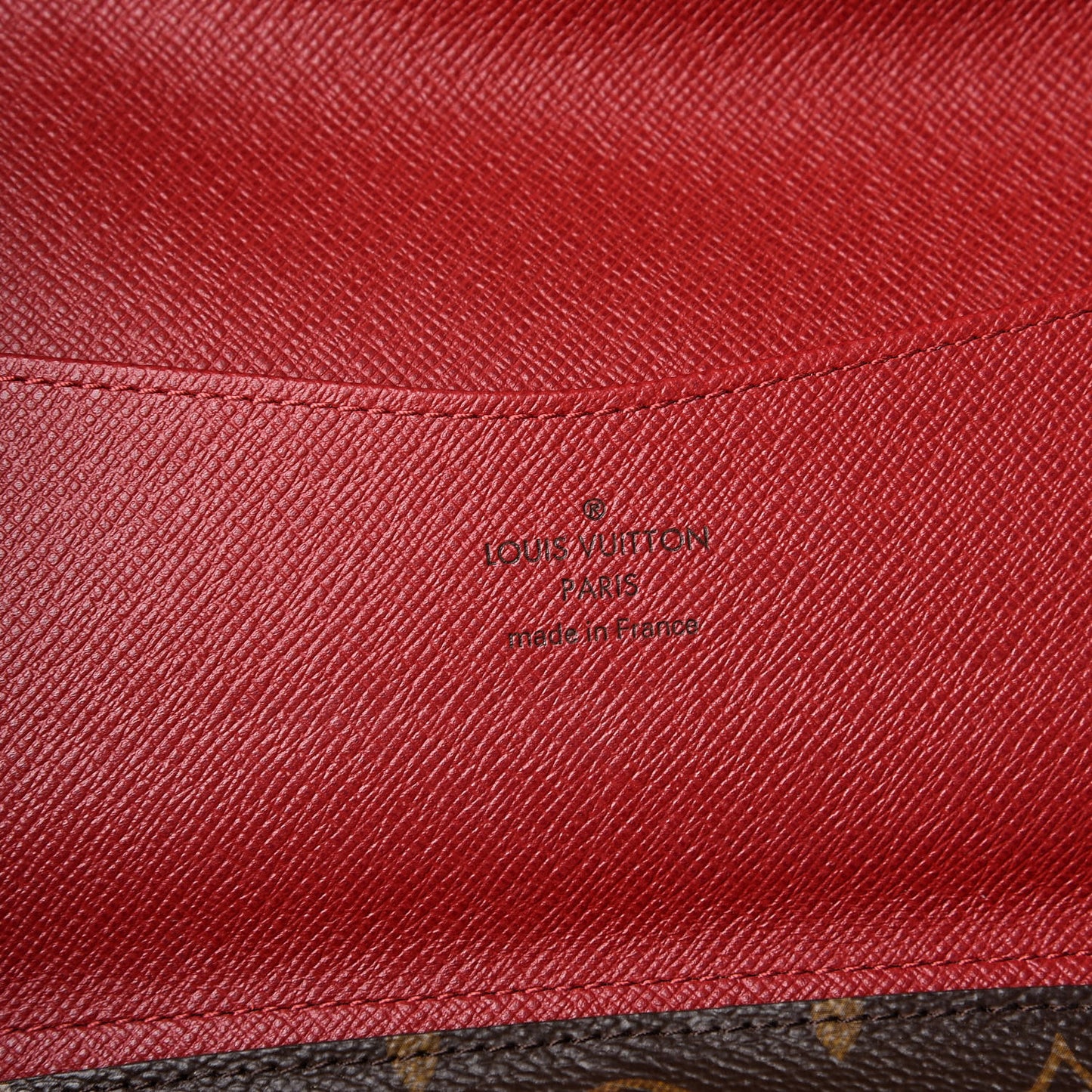 Monogram Josephine Wallet Rouge