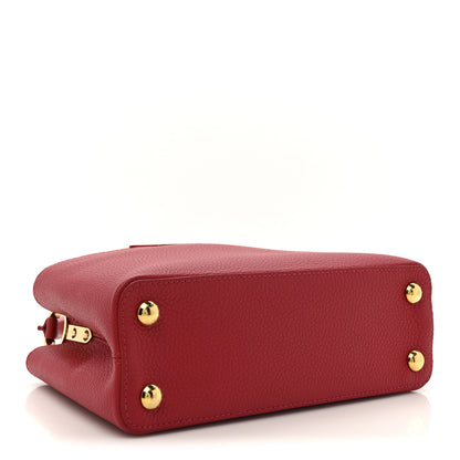 Louis Vuitton Taurillon Capucines BB Scarlet Red 4 of 11